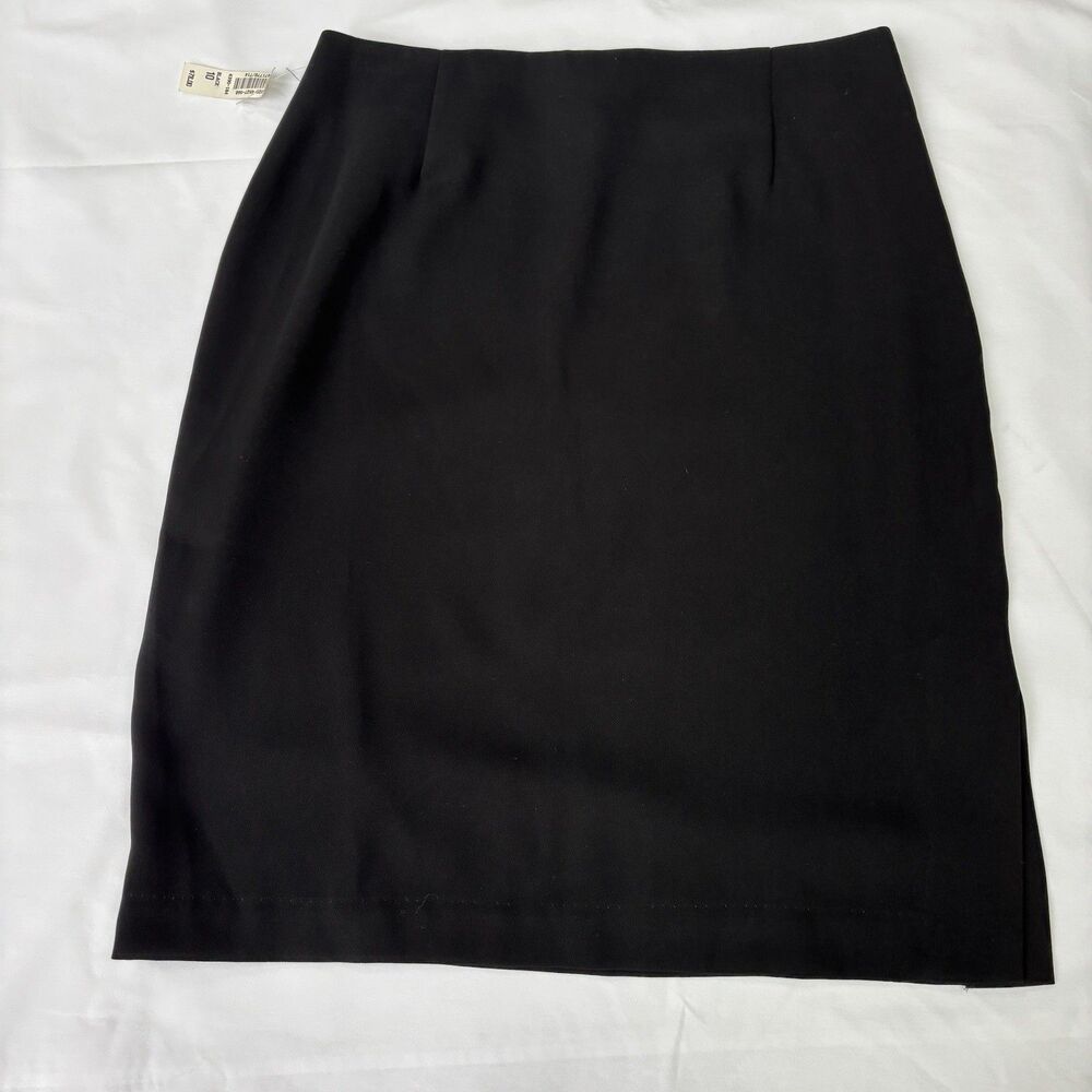 VTG Harold’s Black Skirt NWT New Old Stock Size 10 Quality Construction
